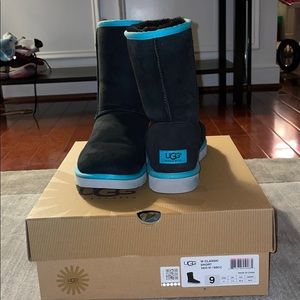 Ugg Classic Short 9 black blue grey